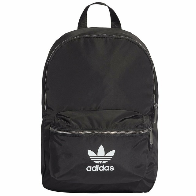 adidas Originals Nylon W BP Black White Backpack Bag Women 14.8l ED4725 for sale online | eBay
