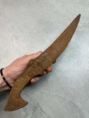 Battle Dagger Kievan Rus - Vikings circa 9th - 12th century AD. - Picture 9 of 11