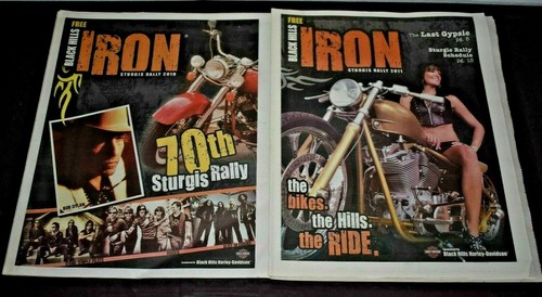 BLACK HILLS IRON MAGAZINES ~ STURGIS RALLY 2010 (70TH) & 2011 (71ST) RALLIES - Picture 1 of 12