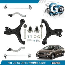 Front Lower Control Arm Ball Joints Suspension For 2013-15 Honda Civic 1.8L/2.4L