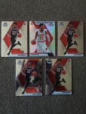 LOT (5) 2019-20 Cam Reddish Panini Mosaic NBA Debut Silver Rookie (1) + Base (4)