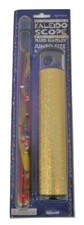 Kaleidoscope JUMBO size gold 9 inches, 12 inch wand 2 color liquid Toysmith NEW