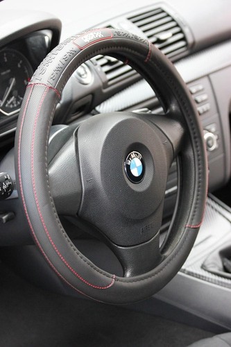 Steering Wheel Cover Sumer Race Sport Soft Rubber Grip Car - BLACK RS DELUXE - Picture 3 of 8