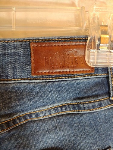Hollister Jeans Junior 5R (27x30) High Waist Super Skinny bestickt Blumen - Bild 11 von 12