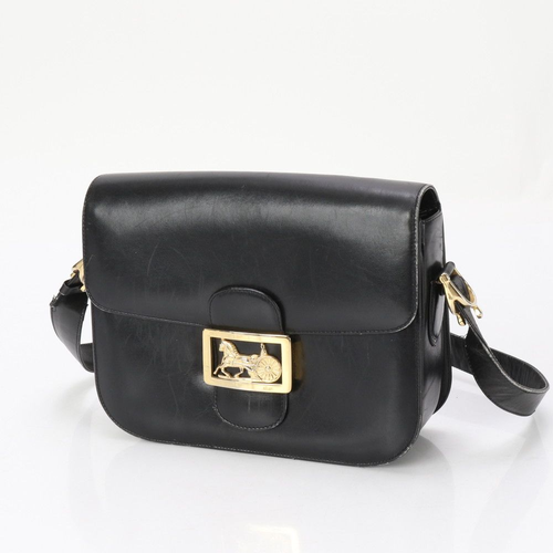 CELINE Shoulder Bag Horse Carriage Authentic - Picture 2 of 10