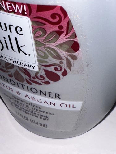 Acondicionador de seda pura con aceite de queratina y argán, 14 oz lote de 2 B15 - Imagen 18 de 20
