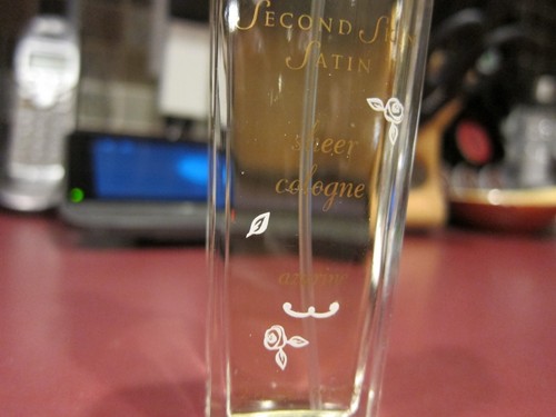 VICTORIA'S SECRET SECOND SKIN SATIN SHEER COLOGNE IN AZURINE 2 FL. OZ.  FULL - Picture 3 of 4