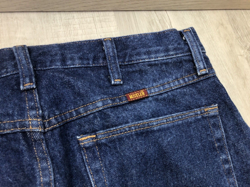 Rustler Jeans Dark Blue Cotton Denim Vintage 90s Mens Size 34x30 - Picture 10 of 20