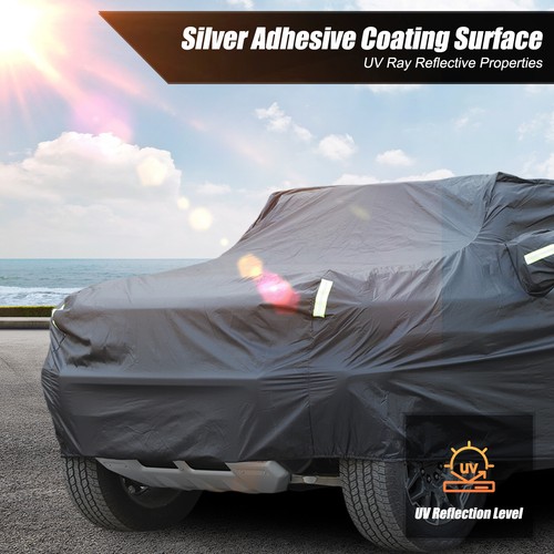 For Hummer EV SUV 2024+ Black Car Cover Dust-proof Snow-proof Rain Cover - Picture 8 of 14