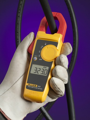 Fluke 323 True RMS misuratore morsetto 400 A tester multimetro tensione AC/DC 600 V - Foto 5 di 6