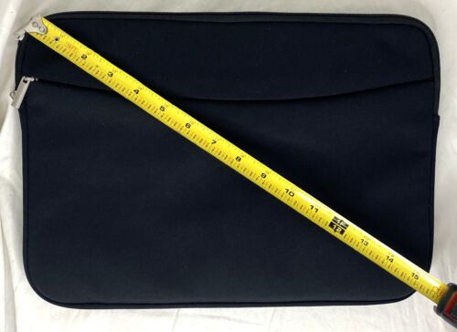 Laptophülle 14 Zoll Softcover Tasche schwarz (14" x 10") - Bild 2 von 5