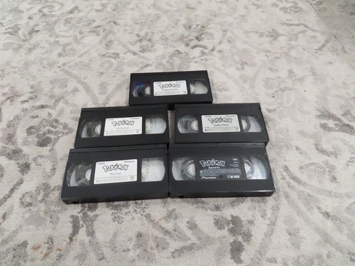 Vintage Pokemon VHS Lot of 5 Pioneer Video VHS 1997 - Picture 4 of 6