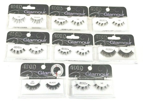 8 Stück Ardell Glamour Lashes Wimpern gemischt 142, 141, 122, 101 - Bild 1 von 2