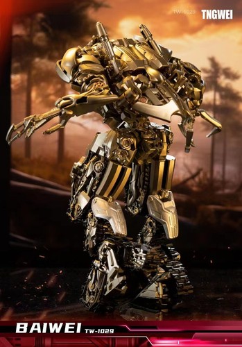 MISB Transformation Toys TW-1029 Megatank Megatron Metal Coating Action Figure - Picture 14 of 25