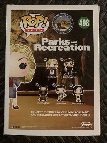 Leslie Knope Funko Pop #498 New In Box Parks And Recreation - Picture 4 of 7