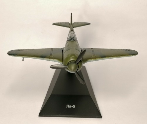 De Agostini Metal Modell Flugzeug LA-5 Militärflugzeuge Die Cast UdSSR NEU OVP - Bild 4 von 6