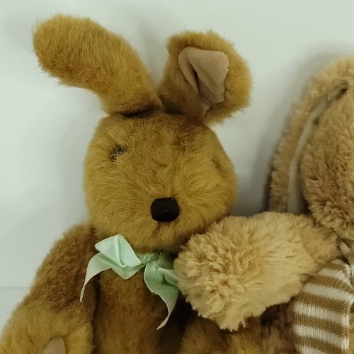 Lot of 2 Easter Bunny Rabbit Long Leg Plush 12" Stuffed Animal Spring - Bild 2 von 7