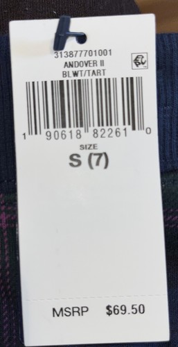 Ralph Lauren Girls Navy Pink Plaid Skirt Size:7 w/Pockets NEW/NWT - Picture 5 of 6