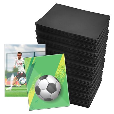 Protege-cartes - Konix - 100 pochettes - Matte Sleeves 66 x 91 mm pour compétition - Magic The Gathering, Pokémon - Noir - Carte à collectionner - Achat & prix