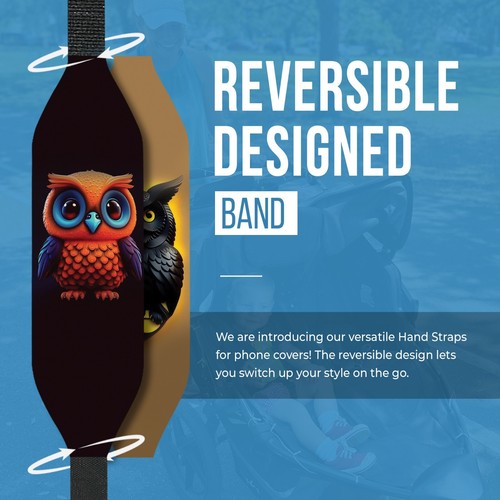 Universal Phone Grip Straps for Secure Handling | Reversible - 第 75/81 張圖片