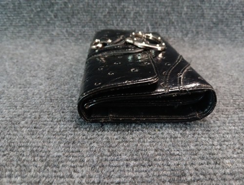 Guess Portafoglio Vintage Clutch Vintage Trifold Nero - Foto 4 di 15