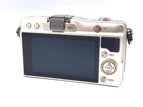 OLYMPUS PEN mini E-PM2 Body Set Silver - Picture 2 of 3