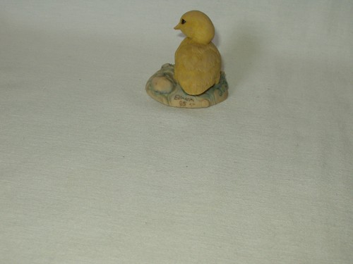 TEVIOTDALE 2.5" Firmado Edlmann '85 Hecho a Mano PATITO Pato Figura ESCOCIA - Imagen 7 de 7
