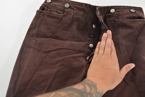 Wah Maker Frontier Clothing USA BuckleBack Duck Canvas Hose V-Kerbe Größe 32x33 - Bild 3 von 9