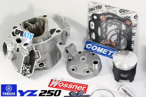 1999-2025 Yamaha YZ250 Stock Cylinder Wossner Piston Cometic Top End Rebuild Kit - Picture 11 of 24