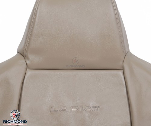 Ford F250 Lariat 2004 - lateral del conductor trasero trasero de repuesto cubierta de asiento de cuero bronceado - Imagen 5 de 10