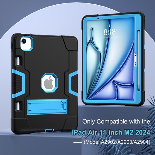 Funda protectora de goma resistente a prueba de golpes para iPad Air 13 pulgadas M2 2024-2025 - Imagen 81 de 105