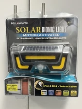 **PACK OF 2** Bell & Howell Bionic Solar Wall Light