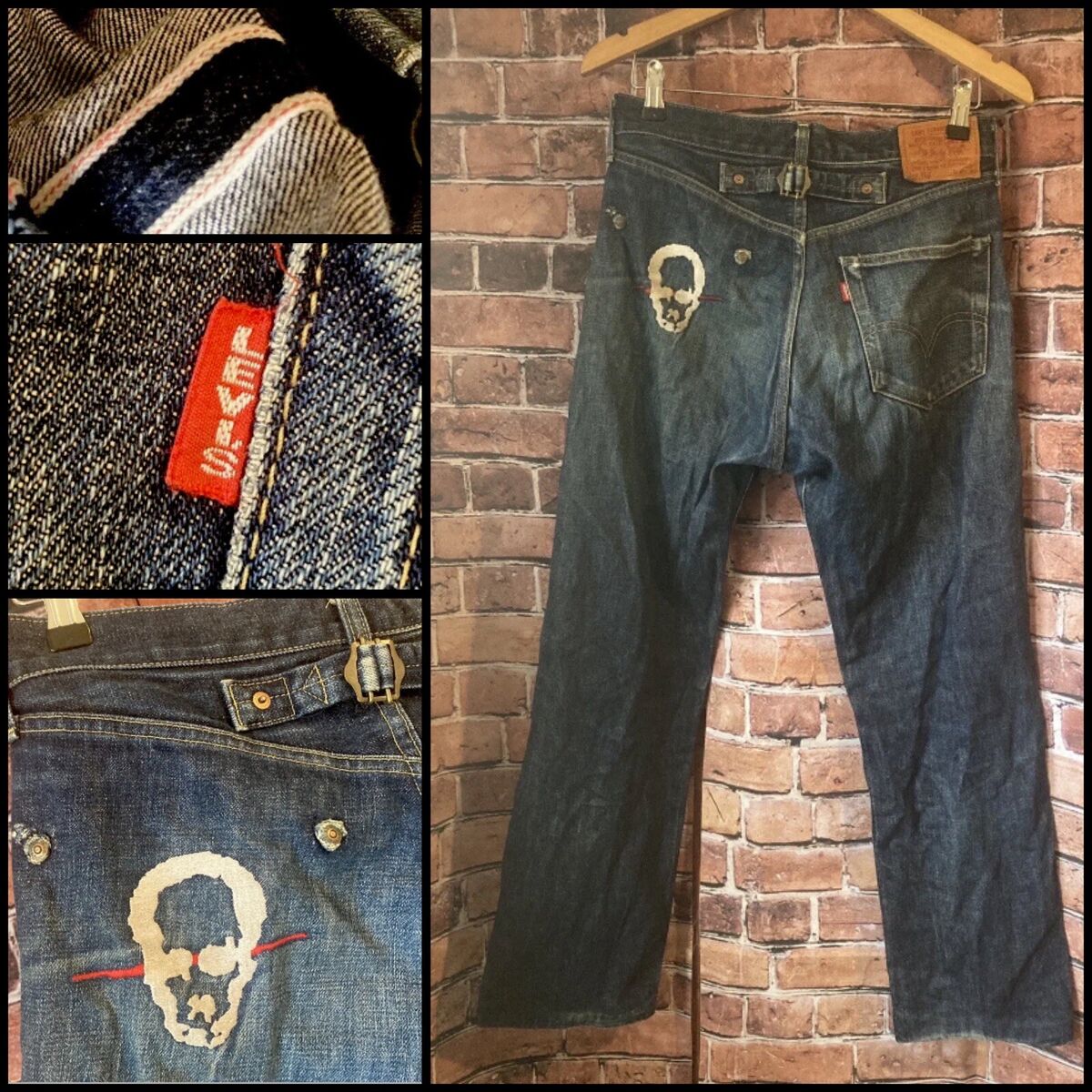 Rare LEVI'S 702 XX BIG E : MADE IN JAPAN REDLINE SELVEDGE Rare LEVI'S 702 XX BIG E : MADE IN JAPAN REDLINE SELVEDGE