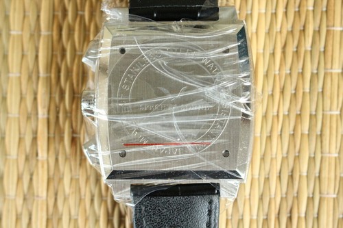 STOCK JPS CASTROL S&S QUADRATO PATTERN STAINLESS GREEN DIAL CHRONO WATCH BOX SET - Bild 16 von 22