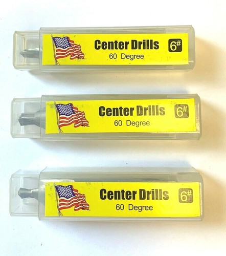 #6 Taladro central de 60 grados (taladro combinado y avellanador) 3 piezas - Imagen 8 de 8