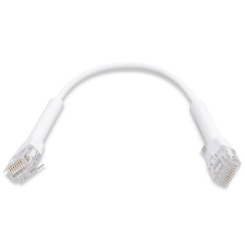Ubiquiti U-Cable-Patch-RJ45 UniFi Ethernet Patch Cable, White, 0.1m - Picture 2 of 3
