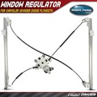 Front Driver Left Manual Window Regulator for Chrysler Voyager Dodge Plymouth (For: Plymouth Voyager)