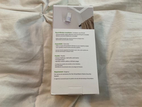 iSmartAlarm Motion Sensor | Adjustable 30ft Range Wireless Battery Powered - Picture 4 of 7