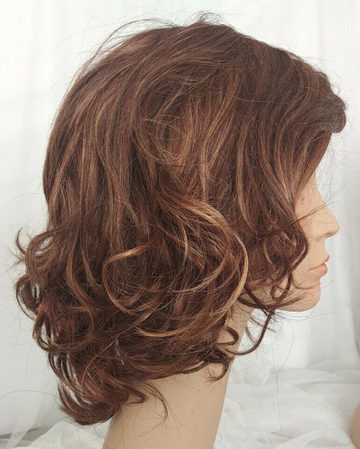 India 2390 Rene of Paris synthetic wig color Rusty Red NWT display - Picture 2 of 7