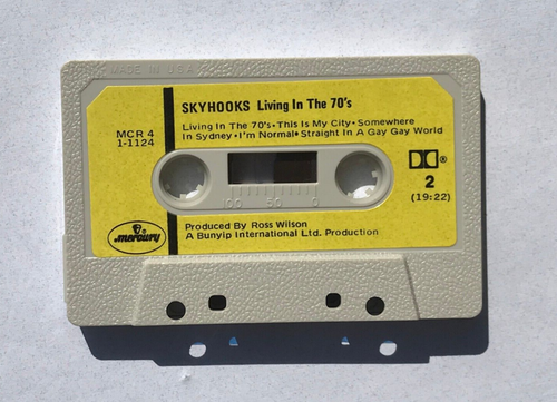 Skyhooks – Living In The 70's (Cassette Tape, 1977) ☆*RARE*☆ Australia Import - Picture 4 of 8