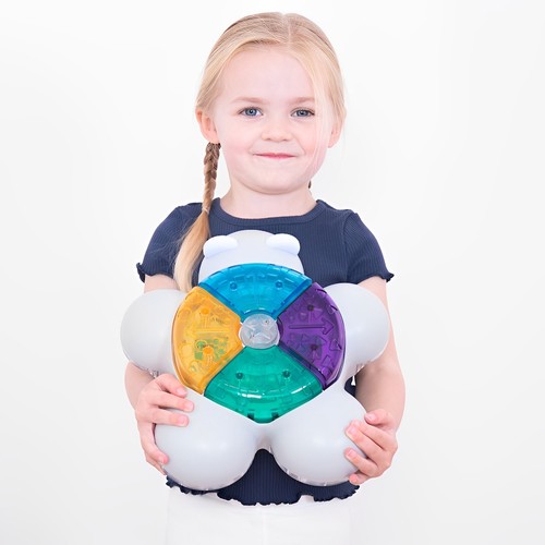 TTS Light Up Glow and GO Bot Rechargeable Robot Toy 2 Hours Usage Multi Sensors - Bild 3 von 9