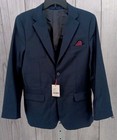 Isaac Mizrahi Boys Classic Navy Blue Blazer Size 20 Style: BL355- AE3