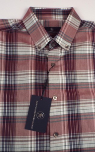 Hart Schaffner Marx Men's Long Sleeve Casual Shirt Size Large Classic Fit NEW - Picture 5 of 5