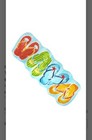 Celebrate Summer Together Flip Flop Table Runner 36"L x 13"W.