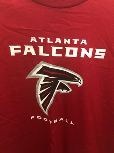 Atlanta-Falcons-Mens-Medium-Long-Sleeve-Shirt-New-Nfl-Football-Red
