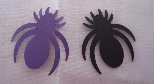 Menge 50 Spinnen Stanzer gestanzt Säure Lignin frei Papier Sie wählen Farbkombination - Bild 1 von 21