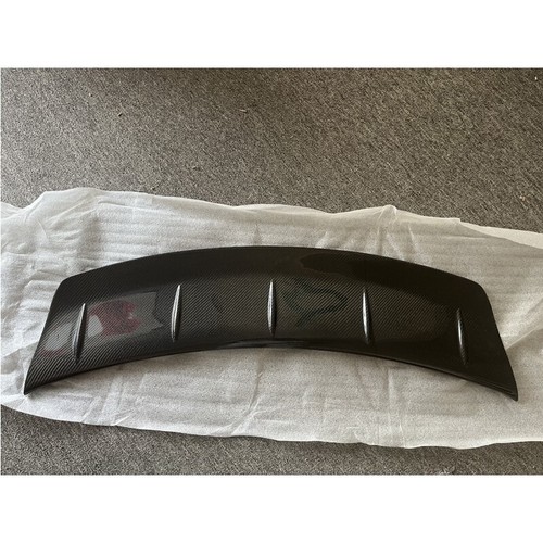 Carbon Fiber Add-on Rear Spoiler Blade Cover for Nissan GTR R35 2008-2015 - Picture 4 of 9