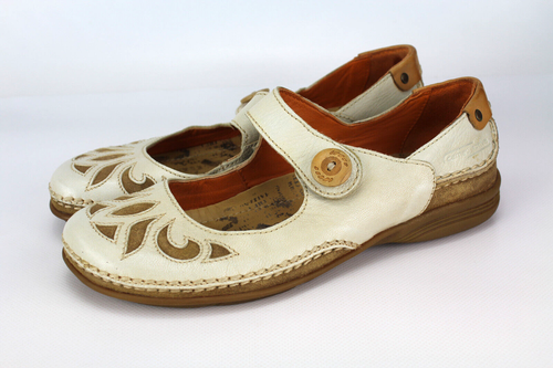 Camel Active Gr.38 Uk.5 Damen Comfort Halbschuhe Ballerinas Slipper - Bild 2 von 5