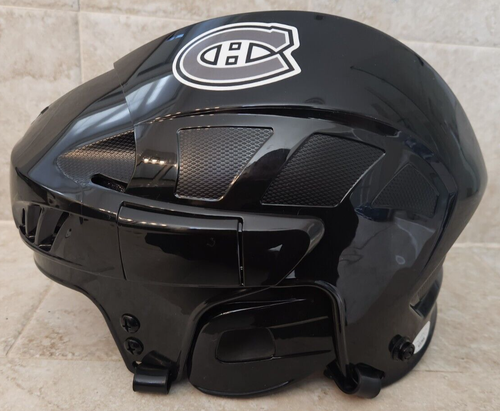 Casco de hockey de tamaño completo firmado por Nick Suzuki con certificado de autenticidad JSA Montreal Canadiens - Imagen 5 de 10