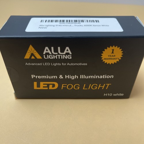 Alla Heavy Duty H10 9140 9145 9155 LED Fog Light Bulb Replacement, Xenon White - Picture 1 of 5